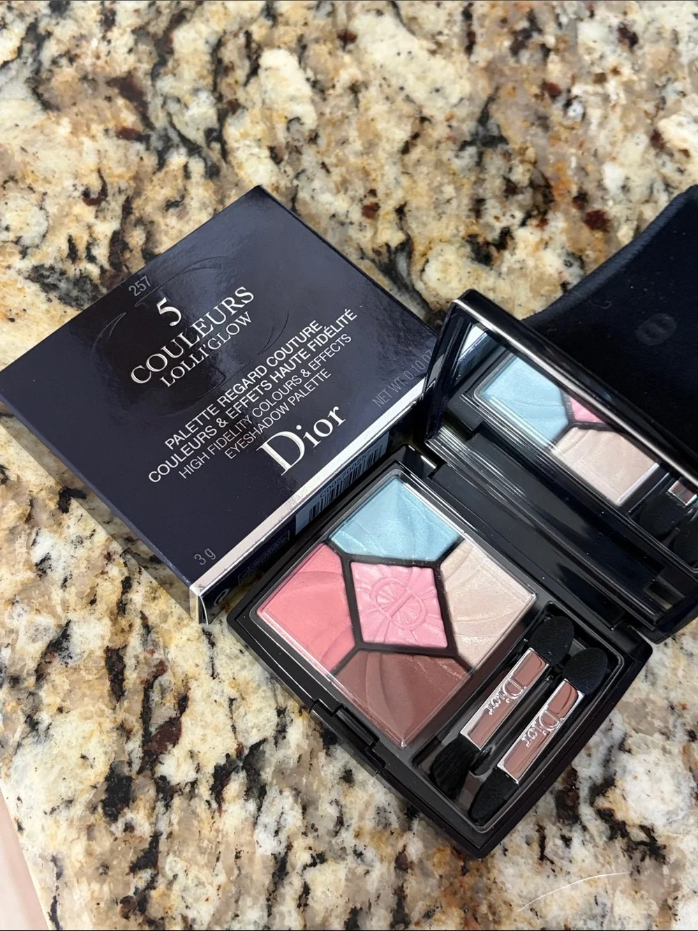 ⚡️🖤Dior 5 Couleurs LolliGlow Sugar Shade Palette
